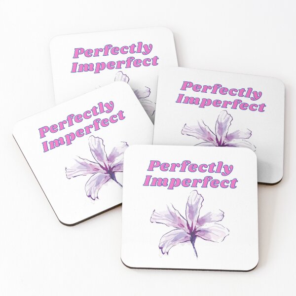 Item preview, Perfectly Imperfect - Inspirational Quotes designed and sold by Happier-Futures.