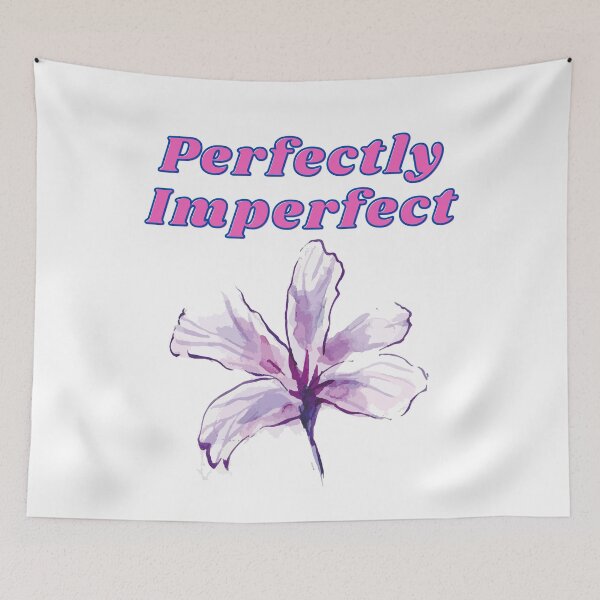 Item preview, Perfectly Imperfect - Inspirational Quotes designed and sold by Happier-Futures.