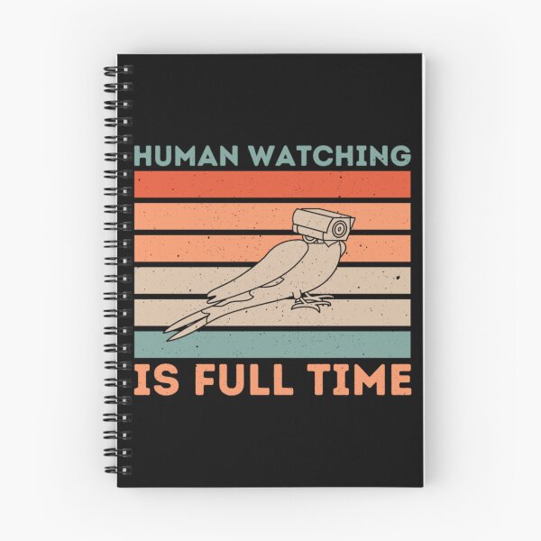 Item preview, Human Watching is Full Time designed and sold by NourishingCup.