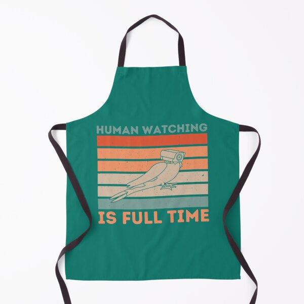 Item preview, Human Watching is Full Time designed and sold by NourishingCup.