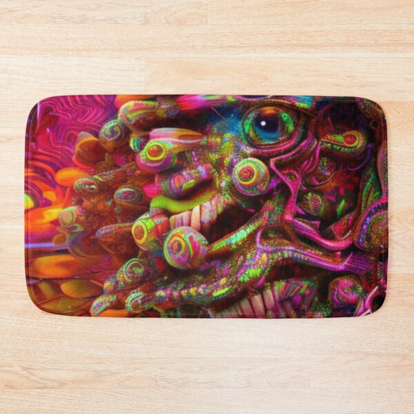Aperçu de l'œuvre Psychedelic Face #95 - Part of Our Psychedelic Faces Collection créée et vendue par Psychedelic Psychos.