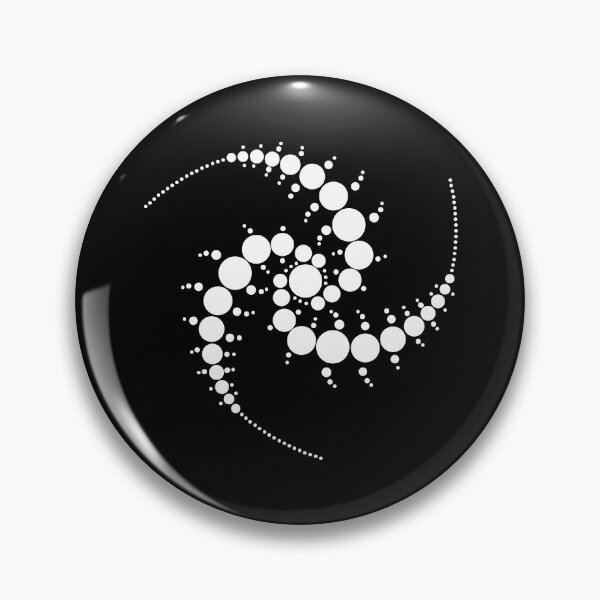 Item preview, Triple Spiral Crop Circle - White designed and sold by GalacticMantra.