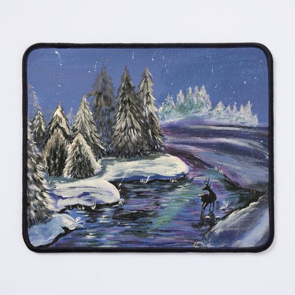 Item preview, Winter Wonderland | Original Acrylic Painting designed and sold by ArtIntoOblivion.