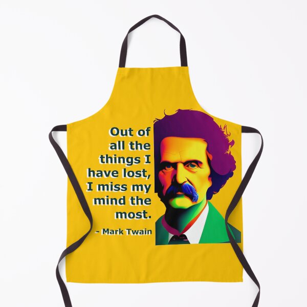 Item preview, Mind Lost, Miss Most - Mark Twain Quote designed and sold by JoanNinjaHen.