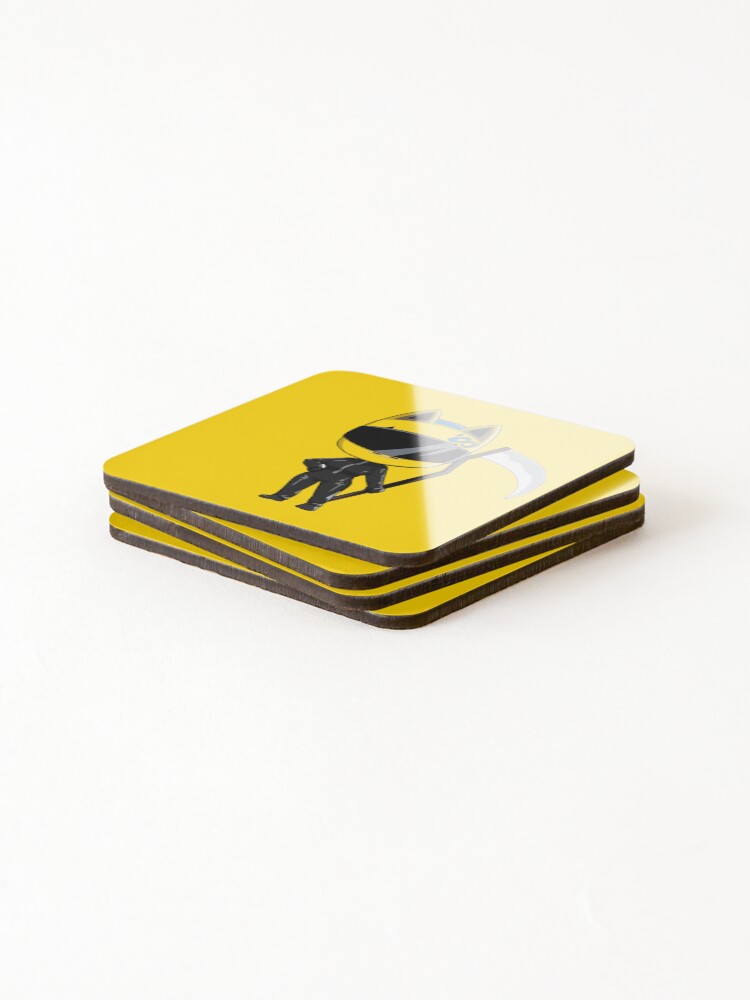 Thumbnail 4 of 5, Coasters (Set of 4), Chibi Celty designed and sold by Rankeaocm.
