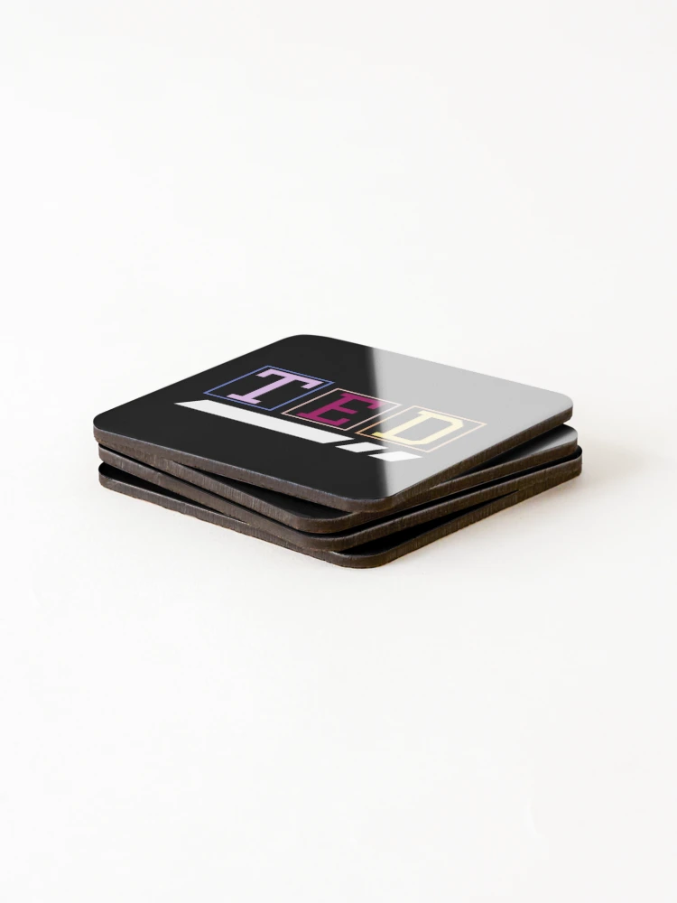 Thumbnail 4 of 5, Coasters (Set of 4), TED   designed and sold by RFFNH.