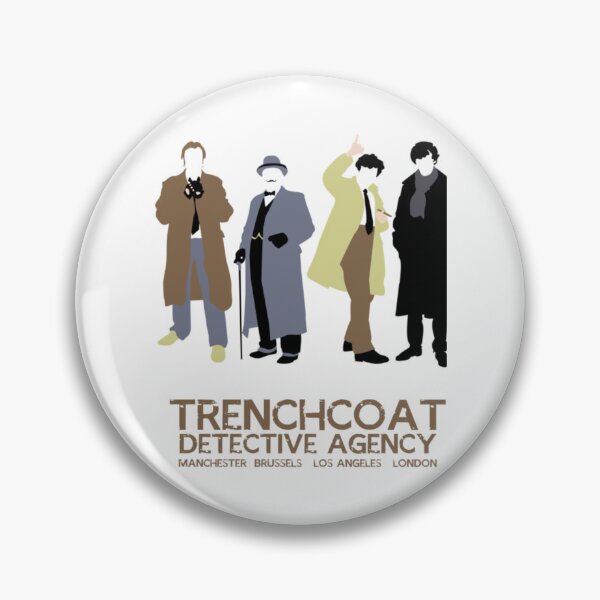 Item preview, Trenchcoat Detective Agency     designed and sold by RFFNH.