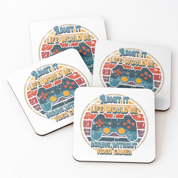 Item preview, Admit it life would be boring without video games-Funny nerdy gamer saying designed and sold by HomeCoquette.