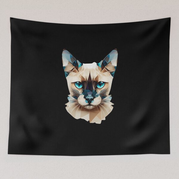 Item preview, Siamese Cat - The Abstract Collection designed and sold by FiveIntentions.