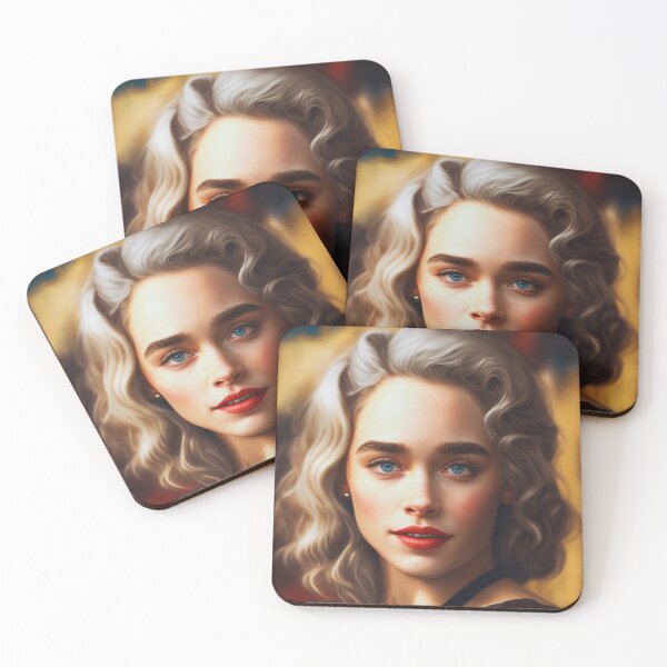 Item preview, Blue eye Emilia Clarke Beautifull Actress designed and sold by coffeecup_.