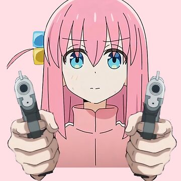 Aperçu de l'œuvre Bocchi avec un pistolet - Bocchi le rocher de Neelam789