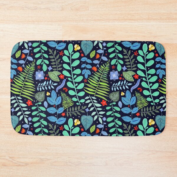 Item preview, Blue Tone Painted Plants designed and sold by GladYoureHere.