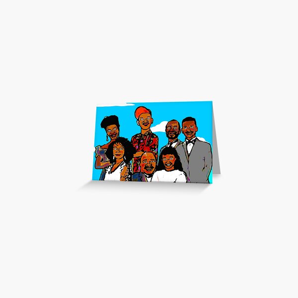 Fresh as a Prince! Greeting Card