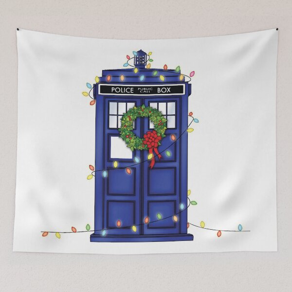Item preview, Christmas Phone Box designed and sold by merrypranxter.