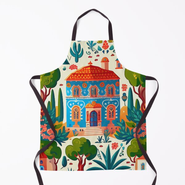 Artikelvorschau, Cartoon New Mediterranean Pattern Digital Painting entworfen und verkauft von CodeAndColors.