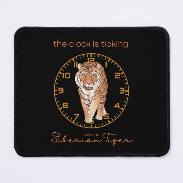 Item preview, Save The Siberian Tiger The Clock is Ticking Dress designed and sold by MagicWolfStar.