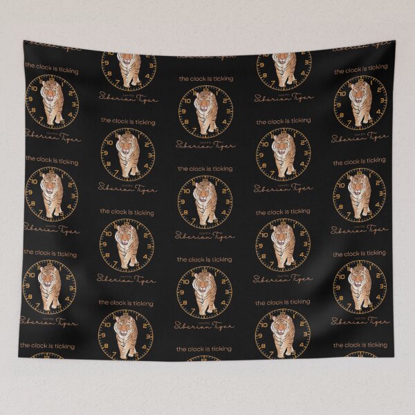 Item preview, Save The Siberian Tiger The Clock is Ticking Dress designed and sold by MagicWolfStar.