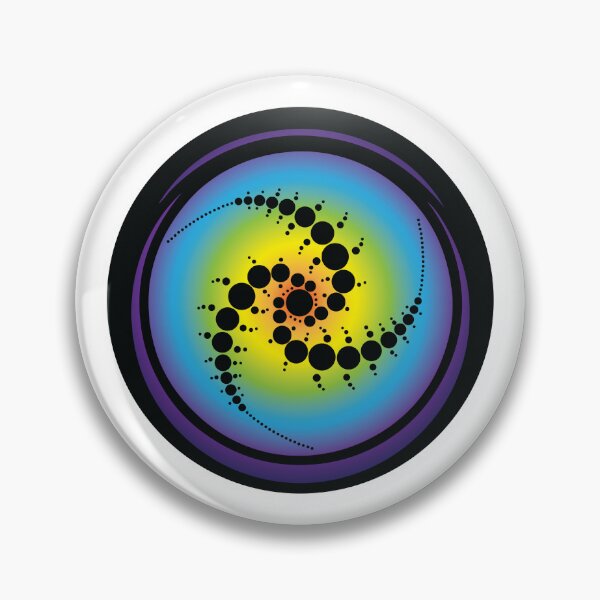 Item preview, Triple Spiral Crop Circle designed and sold by GalacticMantra.