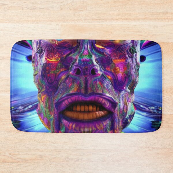 Aperçu de l'œuvre Psychedelic Face #98 - Part of Our Psychedelic Faces Collection créée et vendue par Psychedelic Psychos.