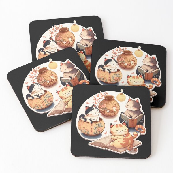 Item preview, Oriental Cat Book Reading Time designed and sold by AwakenedSoul.