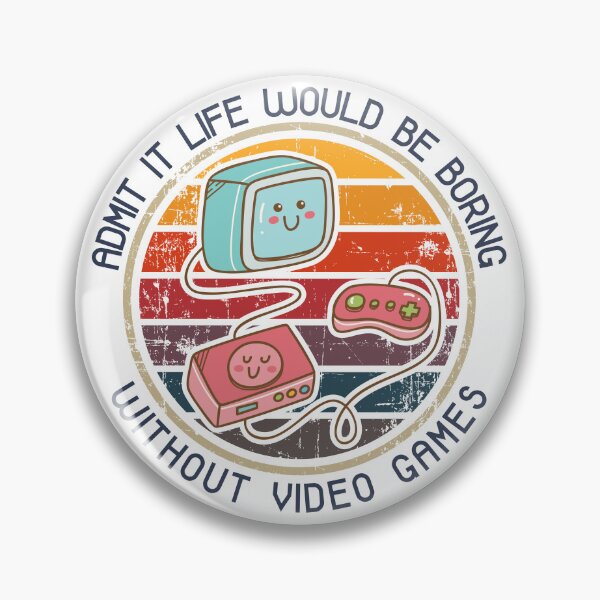 Item preview, Admítelo, la vida sería aburrida sin los videojuegos: divertido y lindo retro kawaii gamer pc designed and sold by HomeCoquette.