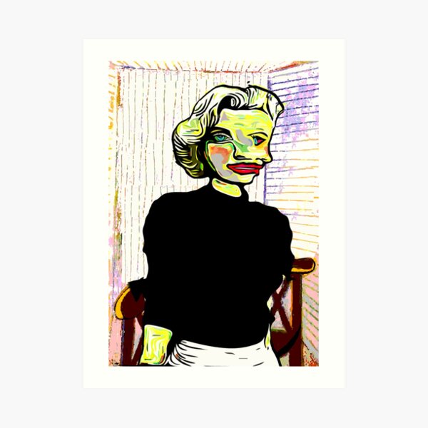 Marilyn Monroe by Picasso Art Print