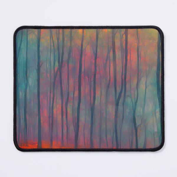 Item preview, Foggy autumn colorful forest  designed and sold by MindEscape ..
