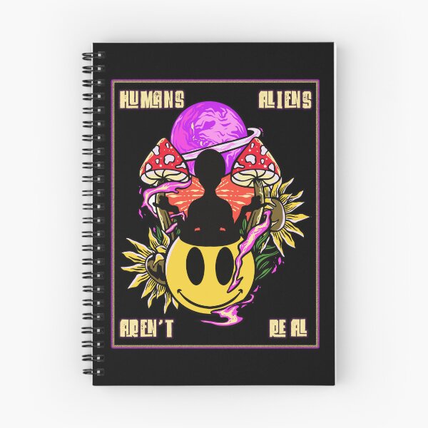 Item preview, Human Aren't Real , Vintage Alien lover gift designed and sold by GOODMORNING-ART.