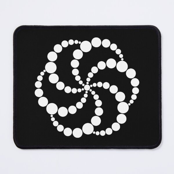 Item preview, Hex Spiral Crop Circle - White designed and sold by GalacticMantra.