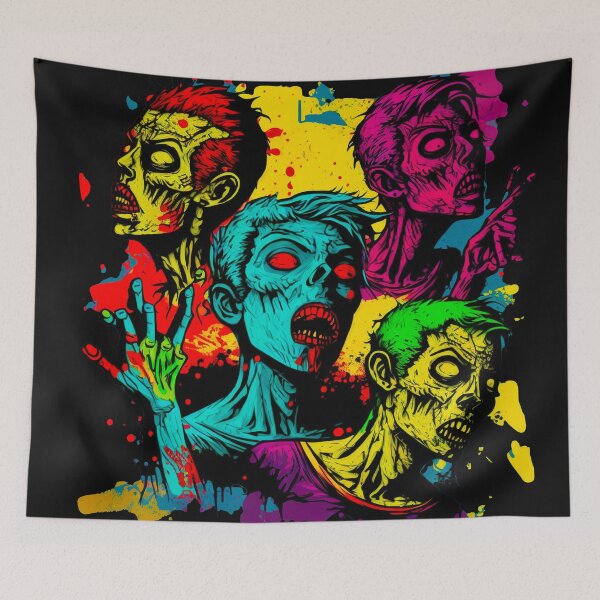 Item preview, Zombies Pop Art 4 designed and sold by popurbanart.
