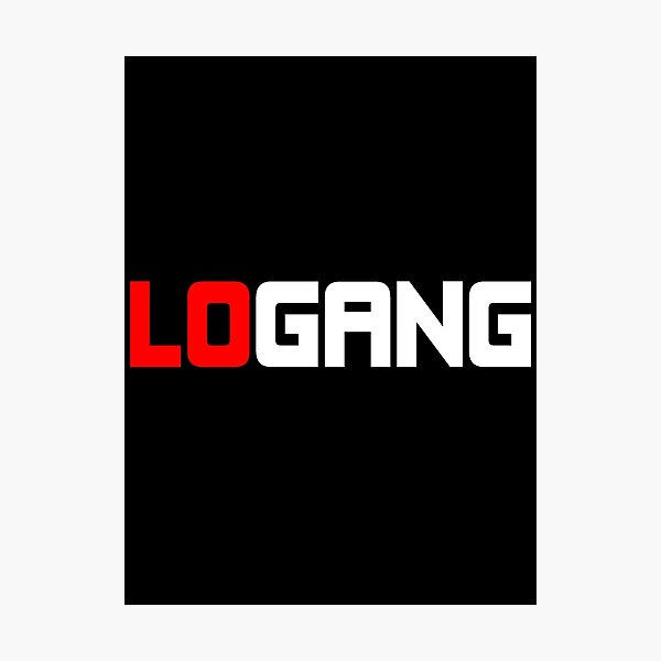 LOGANG - Logan Paul Fans Photographic Print