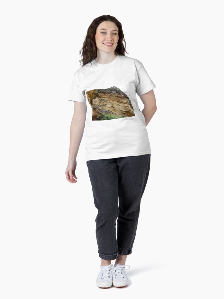 Thumbnail 4 of 7, Classic T-Shirt, It's Sedimentary! Clashach Cove, Moray designed and sold by SiobhanFraser.