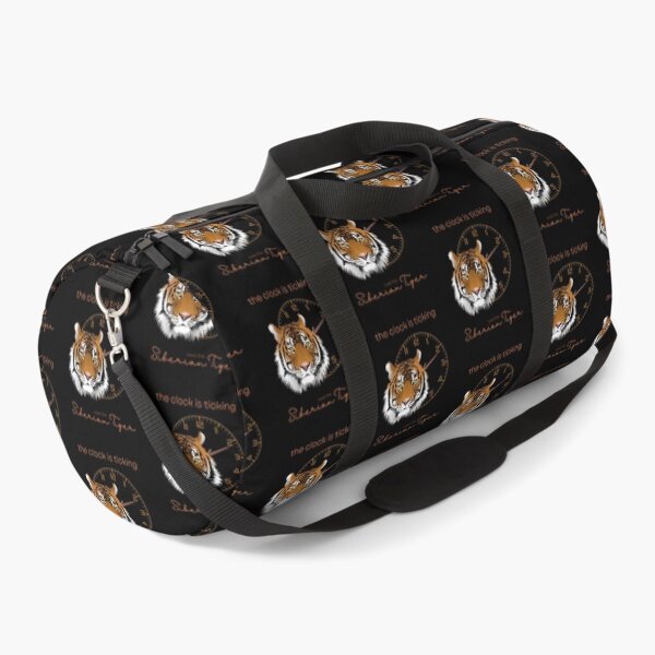 Item preview, Save The Siberian Tiger The Clock is Ticking Graphic T-shirt designed and sold by MagicWolfStar.