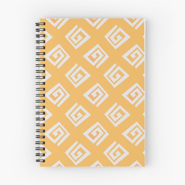 Item preview, Ethnic geometric spiral pattern - yellow designed and sold by BattaAnastasia.