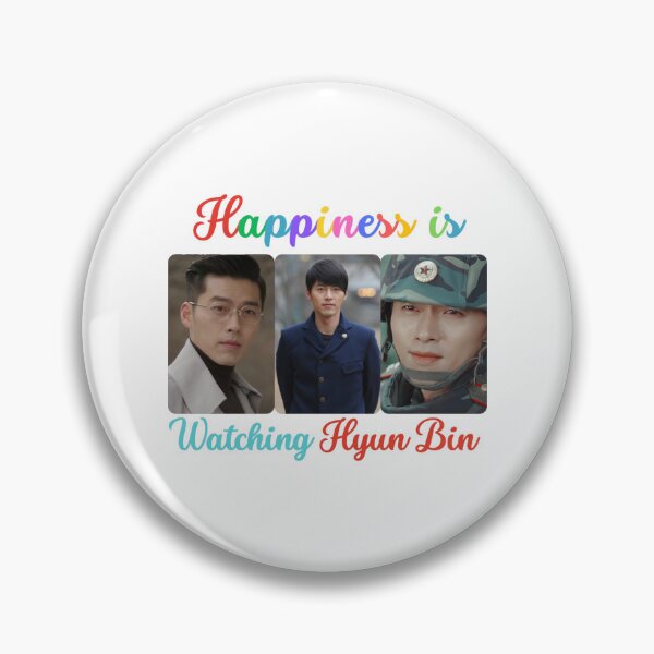 Item preview, Happiness is Watching Hyun Bin  designed and sold by crisisbootleg.