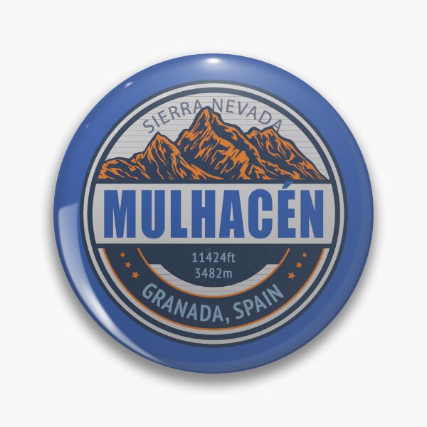 Item preview, Mulhacen Granada Spain Vintage Mountain Hiking Design designed and sold by CynthiaGraphics.