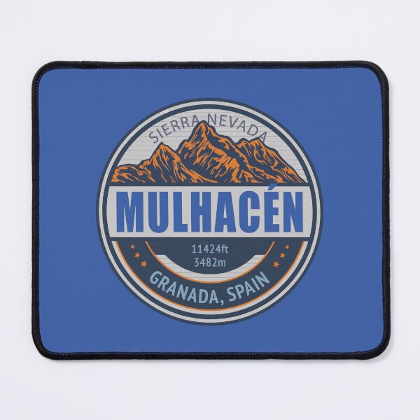 Item preview, Mulhacen Granada Spain Vintage Mountain Hiking Design designed and sold by CynthiaGraphics.