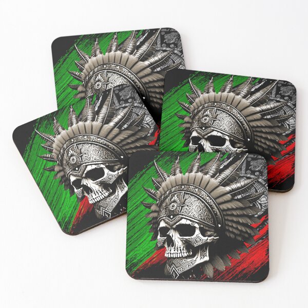 Item preview, aztec skull pride designed and sold by Sympetrum.
