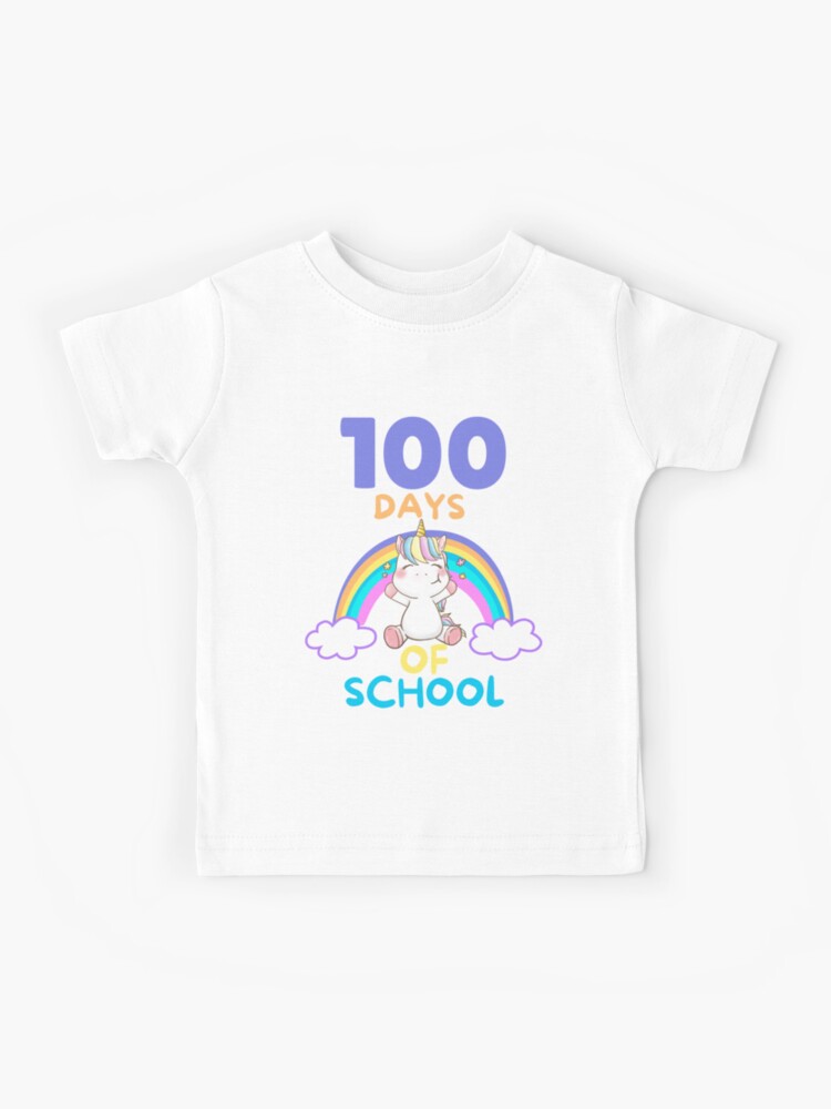 unicorn 100 day shirt