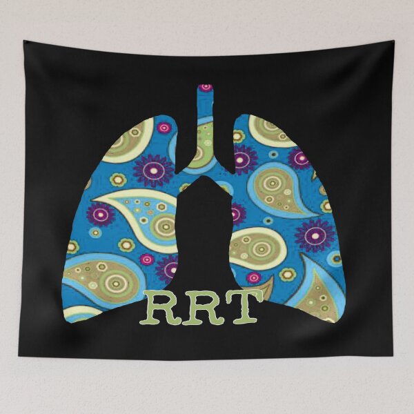 Item preview, Blue Paisley Lungs For RRT designed and sold by natnat7w.