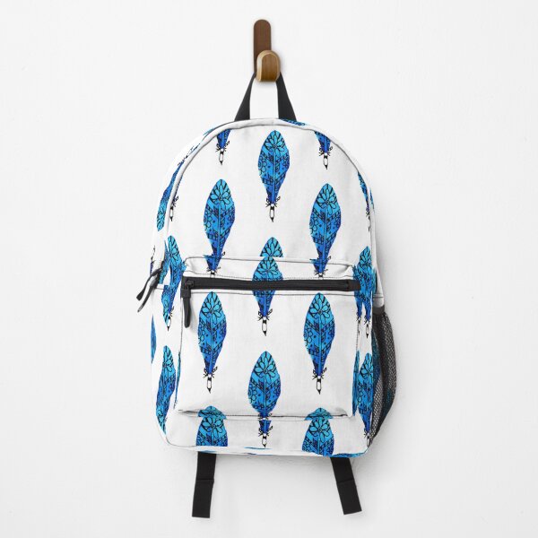 Item preview, Blue Flower Feather designed and sold by missmann.