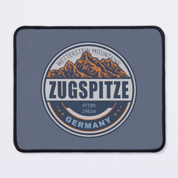 Item preview, Zugspitze Germany Vintage Mountain Hiking Design designed and sold by CynthiaGraphics.