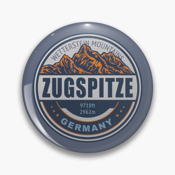Item preview, Zugspitze Germany Vintage Mountain Hiking Design designed and sold by CynthiaGraphics.
