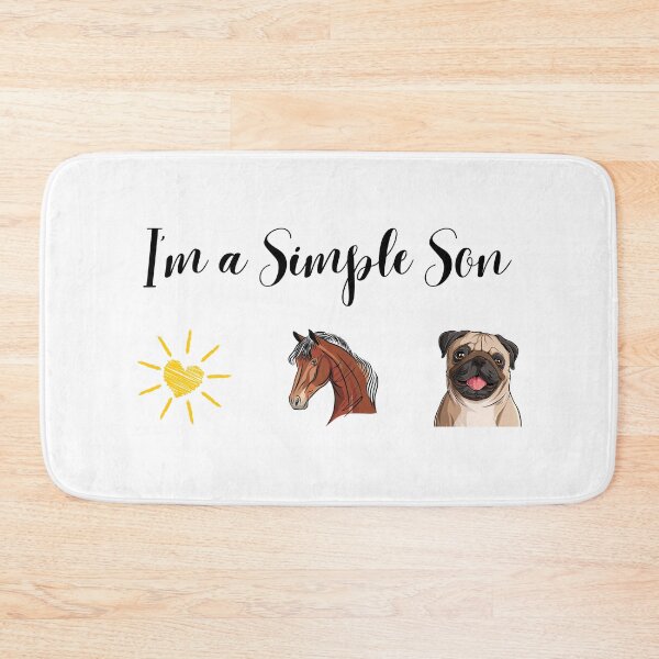 Item preview, I'm a Simple Son designed and sold by Horse-Aholic.