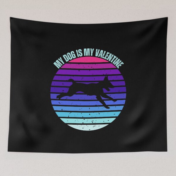Item preview, My dog is my valentine designed and sold by The Love Quill.