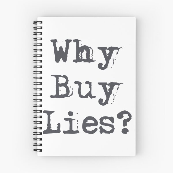 Item preview, Why buy lies  designed and sold by crisisbootleg.