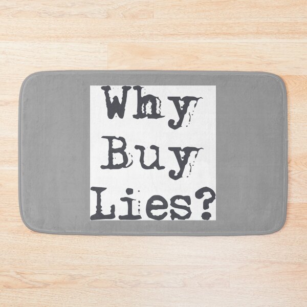 Item preview, Why buy lies  designed and sold by crisisbootleg.
