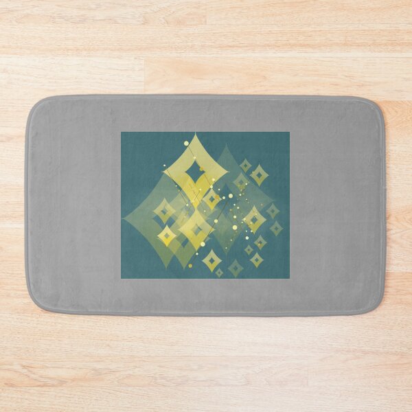Item preview, Yellowish golden Rhomb turquoise Geo   designed and sold by crisisbootleg.