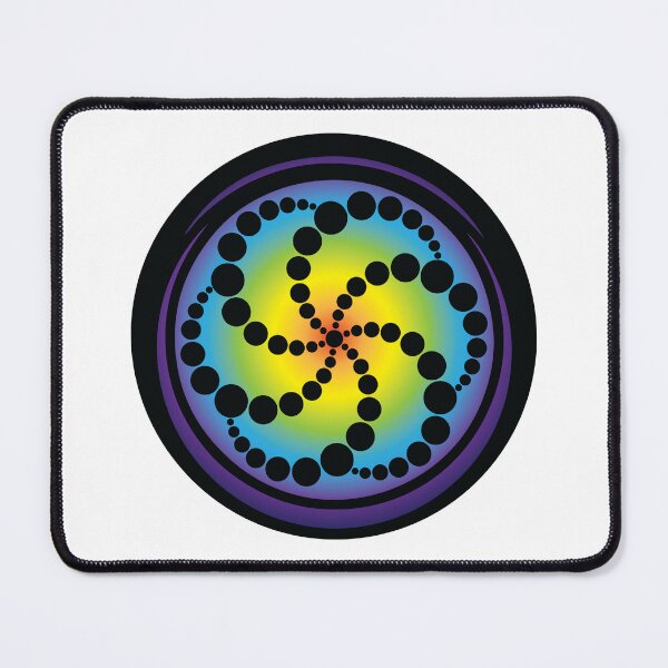 Item preview, Hex Spiral Crop Circle designed and sold by GalacticMantra.