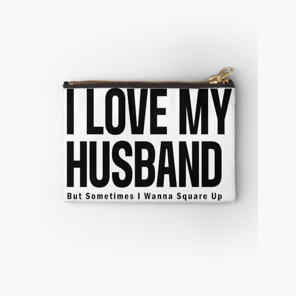 Item preview, I Love My Husband But Sometimes I Wanna Square designed and sold by KinRow.